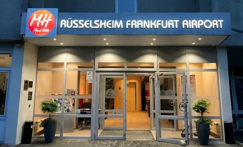 Michel Hotel Frankfurt Airport Рюссельхайм Экстерьер фото